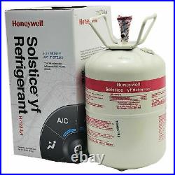 Honeywell R1234yf Auto A/C Air Conditioning Refrigerant Freon Gas 10lb Cylinder