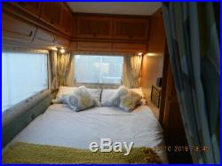 Hymer B654 6 berth fixed bed