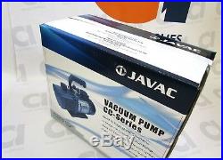 Javac 1.4 Cfm 2 Stage Air Conditioning A/C Refrigeration Vacuum Pump CC-31