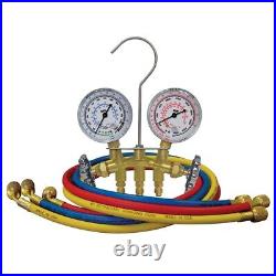 Mastercool Air Conditioning Manifold Gauge Set with Hoses R407 R410 R22