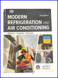 Modern Refrigeration & Air Conditioning 22nd Textbook Hardcover, Great Condition