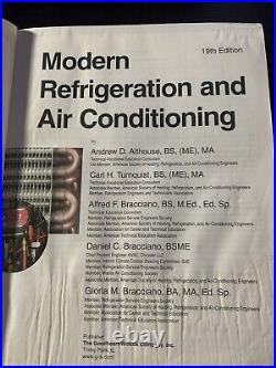 Modern Refrigeration and Air Conditioning 19th Edition Althouse Turnquist