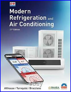 Modern Refrigeration and Air Conditioning. New 9781635638776 Fast Free Shipping