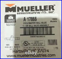 Mueller AP17866 Air condition Refrigeration Cyclemaster Ball Valve 1-3/8 53 Bar