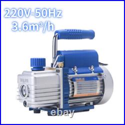 New Air Conditioning Refrigerator Single Stage Rotary Vane Vacuum Pump 3.6m ³/ h