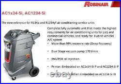 New Robinair AC1234-5i R1234yf Fully Auto Air Con Conditioning Machine Warranty