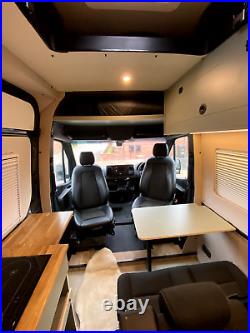 Premium Mercedes Sprinter Camper Van, Low Milage, Off Grid, with Poptop Sleeps 4