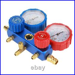 R134a Air Conditioning Refrigerant Manifold Gauge Set With 1.5m Charging Hose