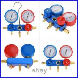 R134a Air Conditioning Refrigerant Manifold Gauge Set With 1.5m Charging Hoses R134a Air Conditioning Refrigerant Manifold Gauge Set With 1.5m Charging Hoses