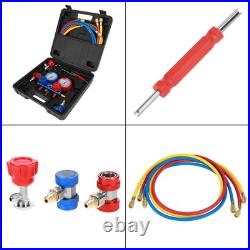 R134a Air Conditioning Refrigerant Manifold Gauge Set With 1.5m Charging Hoses R134a Air Conditioning Refrigerant Manifold Gauge Set With 1.5m Charging Hoses