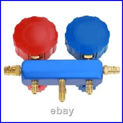 R134a Air Conditioning Refrigerant Manifold Gauge Set With 1.5m Charging Hoses R134a Air Conditioning Refrigerant Manifold Gauge Set With 1.5m Charging Hoses