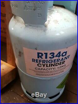 R134a refrigerant air con gas Auto air conditioning cylinder 12.5kgVirgin gas