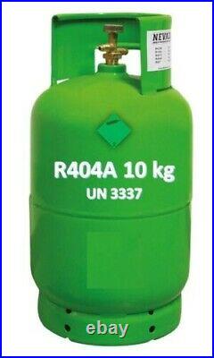 R404a Refrigerant Refillable Gas Cylinder a/c Air Conditioning 10 KG