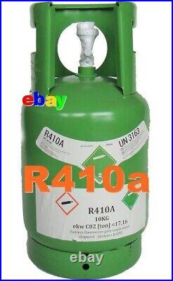 R410a 10kg Virgin Refrigerant Gas brand new sealed unused, air conditioning