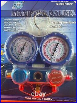 R410a R32 R22 R134A AIR CONDITIONING AND REFRIGERATION MANIFOLD GAUGE, WK-C720