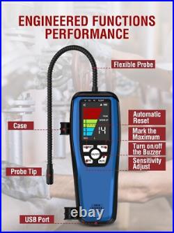 R744 Refrigerant Leak Detector, Aprvtio ALD-40 Air Conditioning Leak Tester R744 R744 Refrigerant Leak Detector, Aprvtio ALD-40 Air Conditioning Leak Tester R744