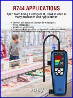R744 Refrigerant Leak Detector, Aprvtio ALD-40 Air Conditioning Leak Tester R744 R744 Refrigerant Leak Detector, Aprvtio ALD-40 Air Conditioning Leak Tester R744