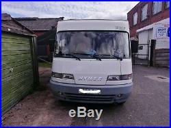 RARE 1997 Hymer 694g motorhome A class RHD tag axle C1 LICENCE REQUIRED