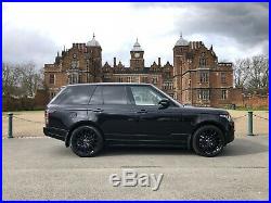 Range Rover Vogue 4.4 SDV8 Black Electric Steps Fridge Turbine Alloys