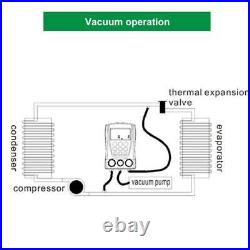 Refrigerant Test Air-Conditioning Pressure Gauge DY517 Manifold Pressure Gauge