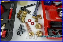 Refrigerant Vacuum Pump Gauge manifold Set Kit R12 R22 R502 R1270 R407F CARE 30