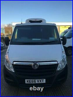 Refrigerated Vauxhall Movano Van SWB Dual Compartment 2016