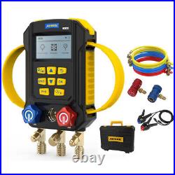 Refrigeration Digital Manifold Gauge HVAC Air Conditioning Pressure Leak Tester