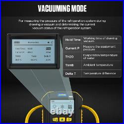 Refrigeration Digital Manifold Gauge HVAC Air Conditioning Pressure Leak Tester