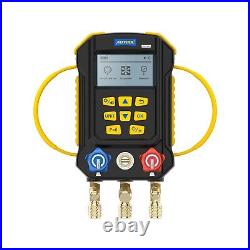 Refrigeration Digital Manifold Gauge HVAC Air Conditioning Pressure Leak Tester