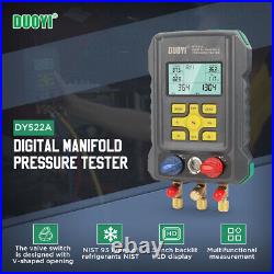 Refrigeration Digital Manifold Gauge Hose Set Air Conditioning HVAC Diagnostic