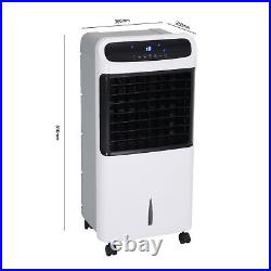 Refrigeration Fan 12L Mobile Water Cooled Air Conditioning Fan Cooler Humidifier