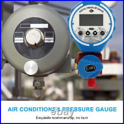 Refrigeration Pressure Meter Gauge Electronic Air Conditioning Manifold