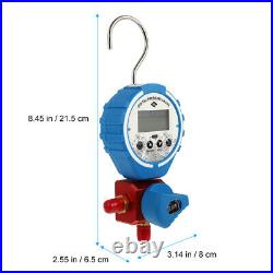 Refrigeration Pressure Meter Gauge Electronic Air Conditioning Manifold