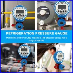 Refrigeration Pressure Meter Gauge Electronic Air Conditioning Manifold