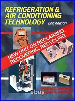 Refrigeration and Air Conditioning, Johnson, Willia