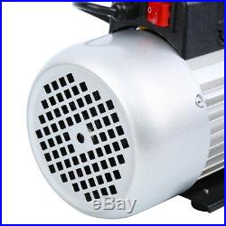 Ridgeyard 8CFM 1/2HP 1 Stage Vacuum Pump Air Conditioning Refrigeration Vacuum