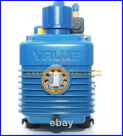 Rotary Vane Vacuum Pump 2 Stage 1/2HP V-i240SV For Air Conditioning Refrigerator