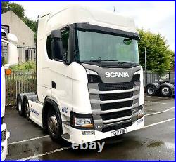 Scania S500 Highline 6x2 fridge microwave and leather. In preperation