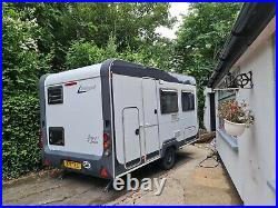 Small lightweight ideal 4 birth touring caravanTouring van