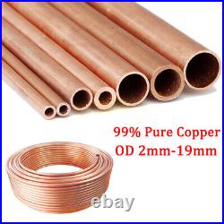 Soft Copper Tube Pipe Coil OD 2mm to 19mm Air Conditioning/Water/Gas All Sizes
