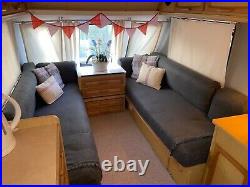 Swift Corniche Luxurious 2 Birth Caravan with Awning