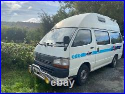 Toyota Hiace campervan- great for exploring