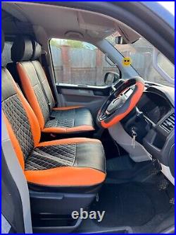 VW Campervan, 68reg Indium grey/orange MINT CONDITION