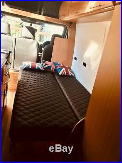 VW Crafter Camper Van LWB 2007 High Top Solar Panel Fixed Bed 4 Berth Awning A/C