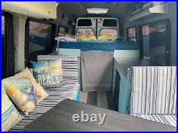 VW Crafter Campervan 5 berth, fixed king size bed