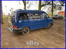 VW T4 Camper Van with pop top, 6 seater
