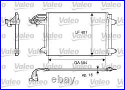 Valeo Air Conditioning Condenser 817777 Auto Part For VW Golf V 2003-Onwards