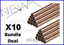 X10 Wednesbury Copper Pipe 15mm x 3m Exclusive Bundle Deal With Free